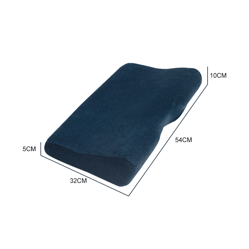 Ergonomic Cervical Contour Memory Foam Pillow 