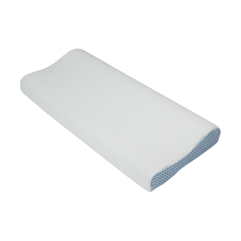 Wave Shape Neck Support Memory Foam Neck Pillow 