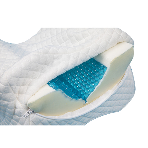 Foldable Design Adjustable Memory Foam Knee Pillow 