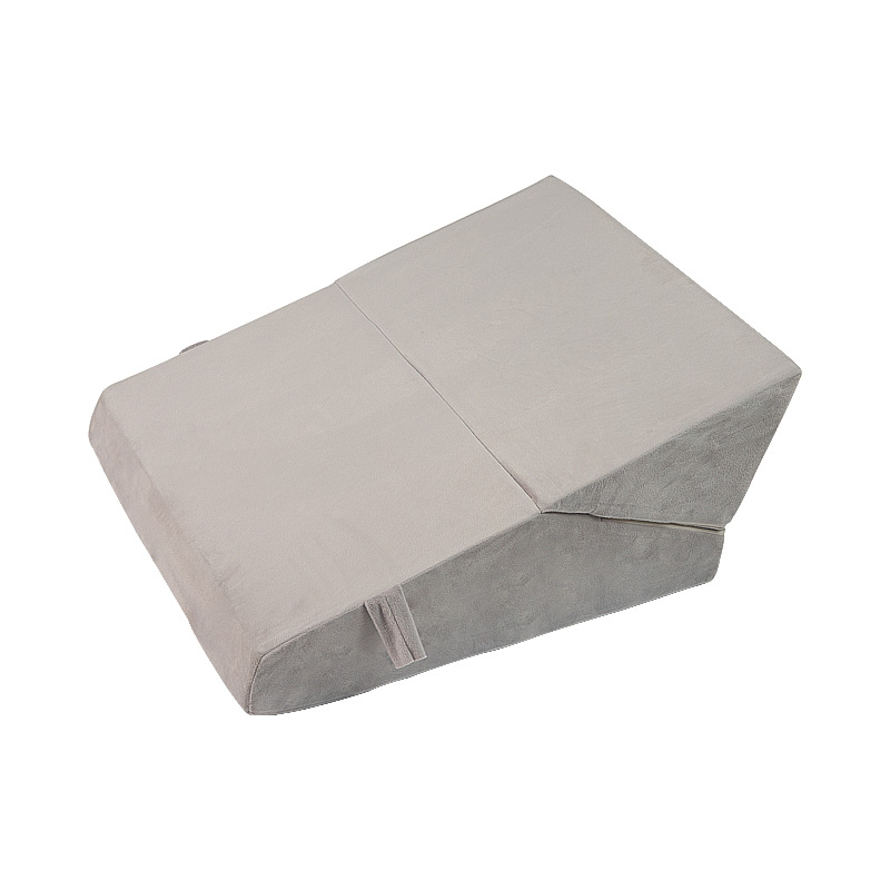 Memory Foam Bed Wedge Pillow Legs and Back Support Pillow 