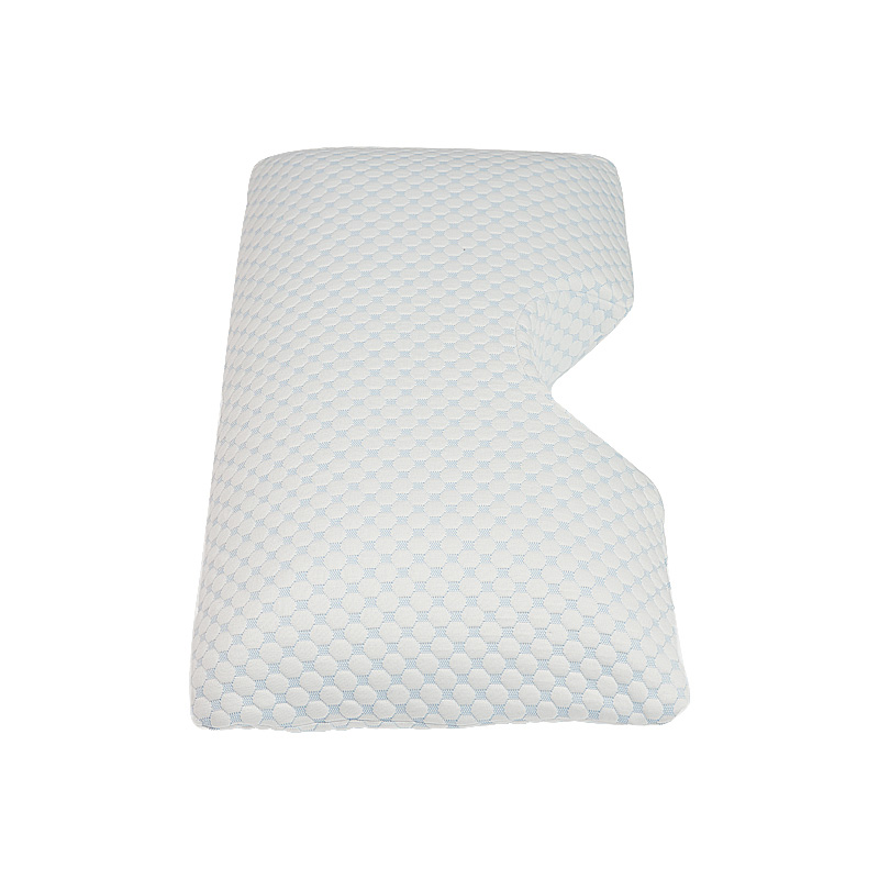 U Groove Design Cervical Memory Foam Pillow 
