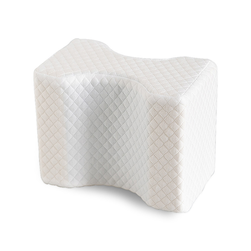 Bamboo Charcoal Cooling Gel Memory Foam Knee Pillow with Gel Pad 